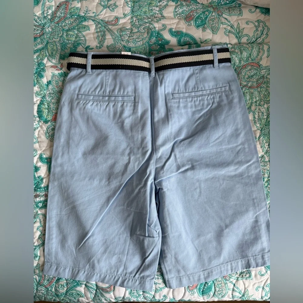 4/$20 The Children’s Place boys Sky Blue Shorts with Belt size 16. NWT - Picture 5 of 7
